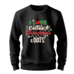 Φουτερ X-MAS χωρίς κουκούλα μαύρο 1 CHRISTMAS