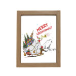 Κορνίζα X-MAS Φιγούρα G CHRISTMAS