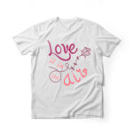 T-shirt Love is in the air