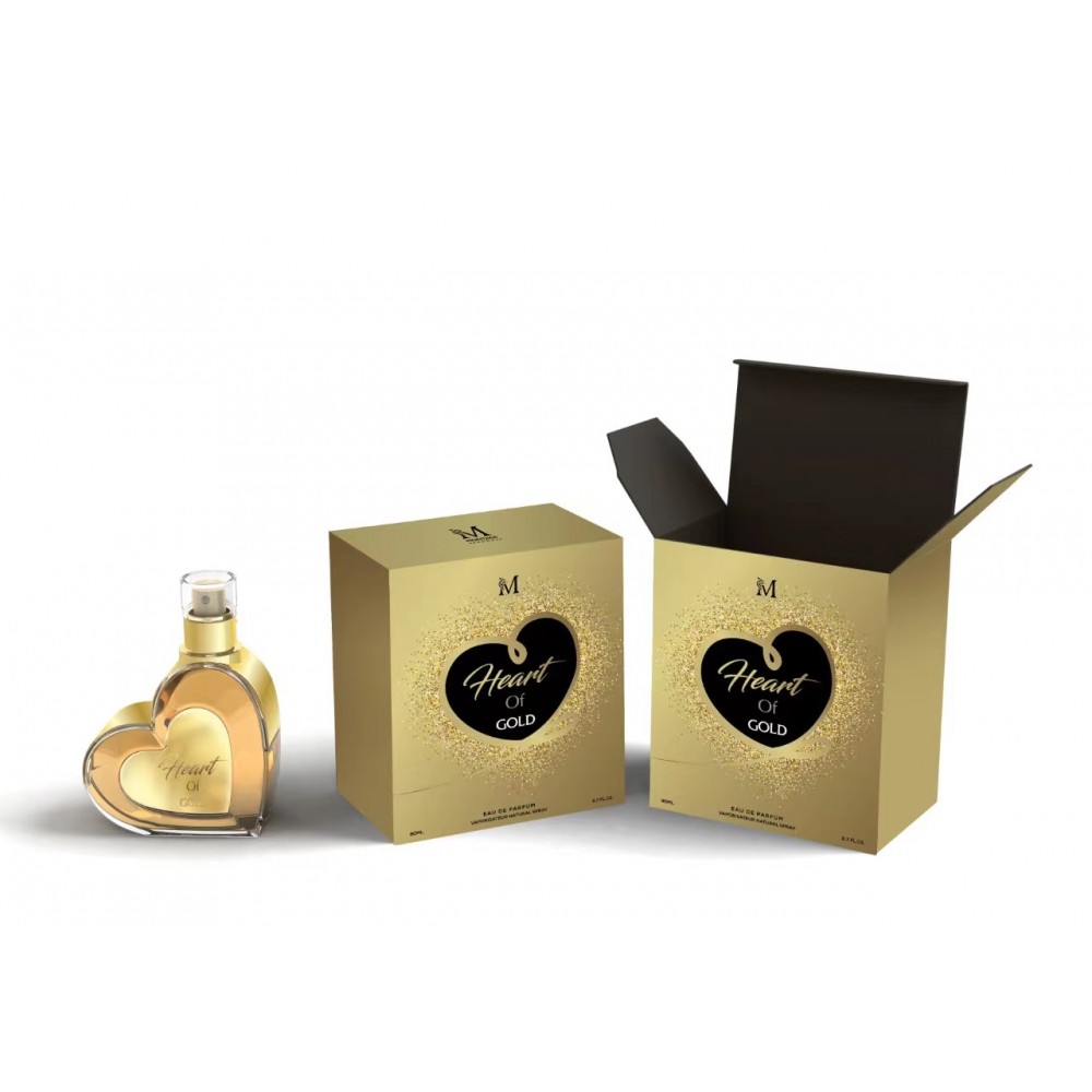 BF25PMB159.jpg HEART OF GOLD MONTAGE BRANDS 80ML PERFUME - Image 1