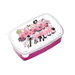 Φαγειτοδοχείο Black and Pink Ροζ Street Art