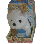 Λούτρινο Σκυλάκι σε σπιτάκι μπλε