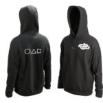 Φούτερ με κουκούλα SQUID G Μαύρο