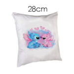 Μαξιλάρι 28cm Φιγούρα S και Έιντζελ watercolor