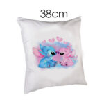 Μαξιλάρι 38cm Φιγούρα S και Έιντζελ watercolor