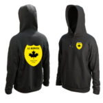 Φούτερ με κουκούλα μαύρο Ομάδα 7