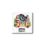 Μαγνητάκι RAMADAN  paper art τοπίο