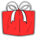 Αυτοκόλλητο  50x50cm δώρο