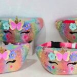 Τσαντάκι Μέσης  Unicorn Ματάκια 27*14*8 cm