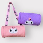 Τσαντάκι βαρελάκι anime Ku σε διάφορα χρώματα