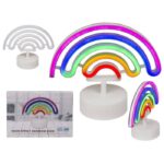Φωτιστικό neon ουράνιο τόξο 25 x 10 x 17,5εκ (Led Light)
