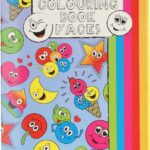 Τετράδιο Ζωγραφικής "emotion faces" με Αυτοκόλλητα 20X28cm