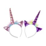 Στέκα μονόκερος σε ροζ και μωβ χρώμα 15 εκ