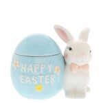 ΚΕΡΑΜΙΚΟΣ ΛΑΓΟΣ ΜΕ ΣΙΕΛ ΑΥΓΟ ΜΕ ΚΑΠΑΚΙ 16Χ10Χ14ΕΚ(HAPPY EASTER)