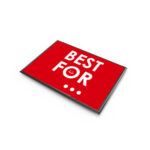 Πατάκι εισόδου "BEST FOR..."