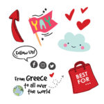 ΑΥΤΟΚΟΛΛΗΤΑ ΚΑΤΑΣΤΗΜΑΤΟΣ BEST FOR