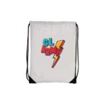 Τσάντα πλάτης με μαύρο κορδόνι GLARM