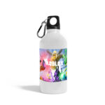 Μπουκάλι με μαύρο καπάκι robl