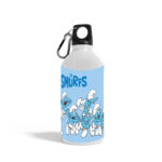 Μπουκάλι με μαύρο καπάκι στρουμφ