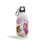 Μπουκάλι με μαύρο καπάκι Masa χαρακτήρες