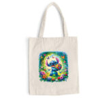 Τσάντα φιγούρα S με λουλούδια