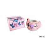 Ceramic cup Figure S pink