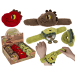 Αναδιπλούμενο βραχιόλι με βελούδινο φερμουάρ, Δεινόσαυρος