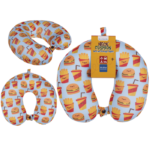 Μαξιλάρι Αυχένα με σχέδια φαγητά 28 x 28 cm