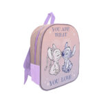 Ροζ Σακίδιο Πλάτης Stitch  30cm