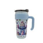 890ML ΠΟΤΗΡΙ ΓΑΛΑΖΙΟ  Φιγούρα S ΜΕ ΑΝΟΙΓΟΚΛΕΙΝΟΜΕΝΟ ΚΑΠΑΚΙ ΚΑΙ ΛΑΒΗ