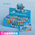 6 ΧΡΩΜΑΤΑ ΜΙΝΙ ΜΑΡΚΑΔΟΡΟΙ ΥΠΟΓΡΑΜΜΙΣΗΣ  Φιγούρα S