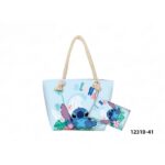 ΥΦΑΣΜΑΤΙΝΗ ΠΑΙΔΙΚΗ ΤΣΑΝΤΑ ΘΑΛΑΣΣΗΣ ΡΙΓΕ ΜΕ ΣΧΕΔΙΟ  Φιγούρα S ΜΕ ΕΝΣΩΜΑΤΩΜΕΝΟ ΠΟΡΤΟΦΟΛΙ 30x21cm