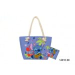 ΥΦΑΣΜΑΤΙΝΗ ΠΑΙΔΙΚΗ ΤΣΑΝΤΑ ΘΑΛΑΣΣΗΣ ΡΙΓΕ ΜΕ ΣΧΕΔΙΟ  Φιγούρα S ΜΕ ΕΝΣΩΜΑΤΩΜΕΝΟ ΠΟΡΤΟΦΟΛΙ 30x21cm