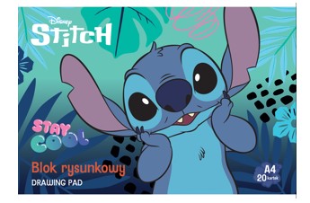 Stitch Τετράδιο ζωγραφικής A4 20ΦΥΛ