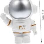 Κουμπαράς Αστροναύτης Ασημί Χρώμα 23εκ