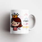 Κούπα Mom is my Queen