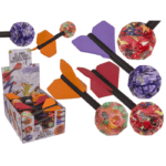 Μπάλα υψηλής αναπήδησης  σε βέλος, 7 x 20 cm, με ουρά