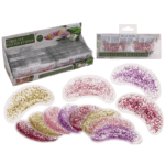 Pads ματιών με glitter κάτω από τα μάτια, 7 x 3,5 cm, σετ 2 τμχ σε συσκευασία δώρου, 24/display