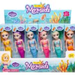 Κούκλα Γοργόνα Σε Χρώματα Ουράνιου Τόξου  19,5Cm