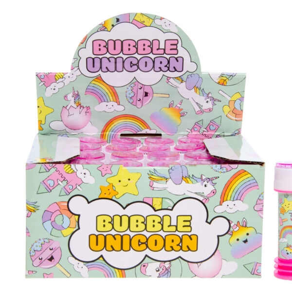 Σαπουνόφουσκες 30Ml, Unicorn Box 24 Τεμ. 9X3Cm