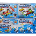 Diy Μεταλλικό Αγωνιστικό Αυτοκινητάκι 9X12X3Cm