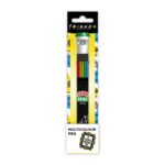 Friends Multi Colour Pen - Coffee Cup Topper Licensed