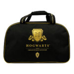 Harry Potter Kit Bag - Hogwarts Shield - Black Licensed