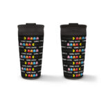 Pac-Man (Game Over) Metal Travel Mug gaming