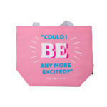 Friends Tote Lunch Bag Pink Licensed
