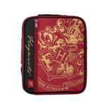 Harry Potter Lunch Bag - Deluxe 2 Pocket - Burgundy - Crest Licensed