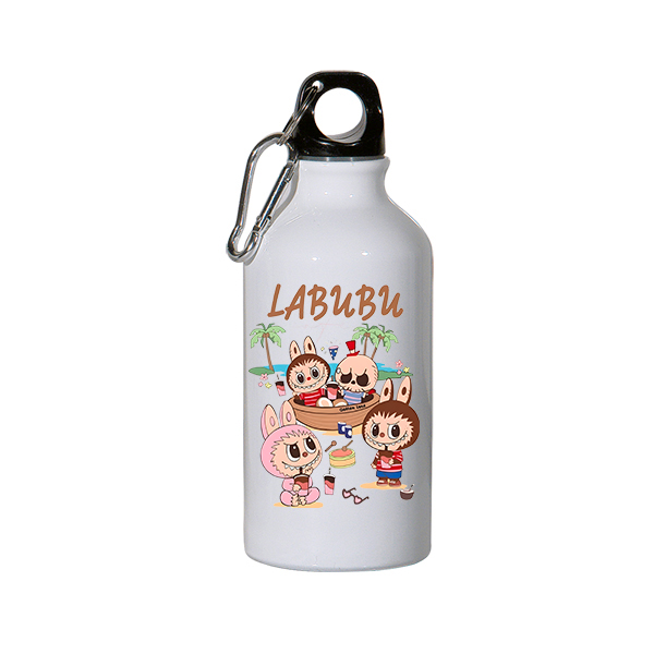 Μπουκάλι με μαύρο καπάκι 600ml Λα Τερας 2