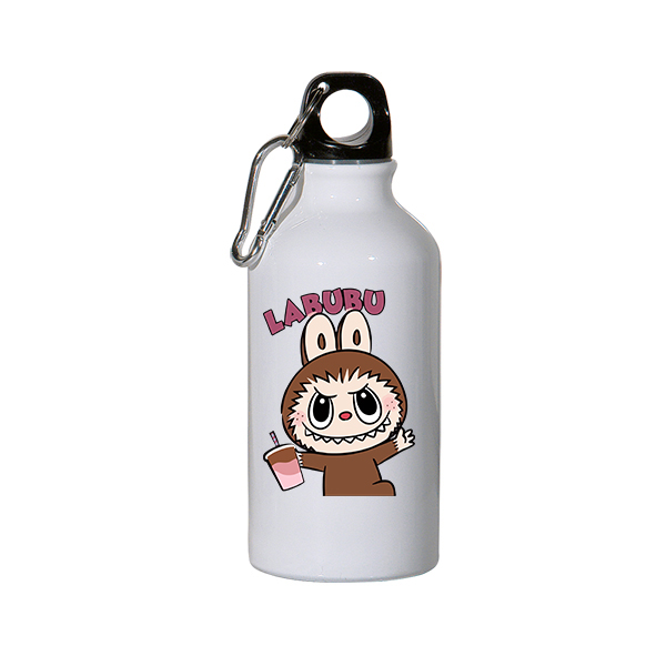 Μπουκάλι με μαύρο καπάκι 600ml Λα Τερας 11