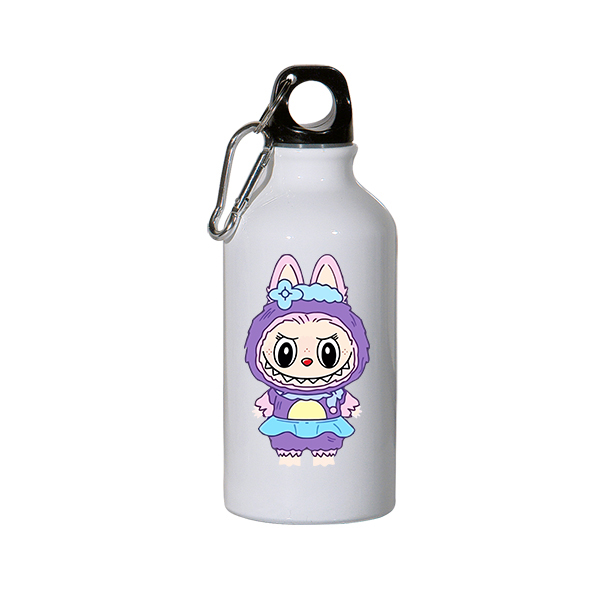 Μπουκάλι με μαύρο καπάκι 600ml Λα Τερας 12
