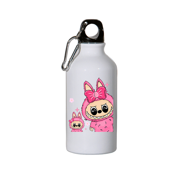 Μπουκάλι με μαύρο καπάκι 600ml Λα Τερας 15